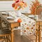Fall Floral Table Runner 13x72 Inch, Autumn Fallen Leaves Decor- (Multicolor, 13" x 72")